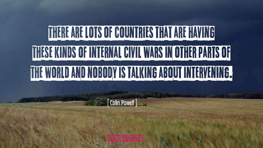 Fate Of The World quotes by Colin Powell