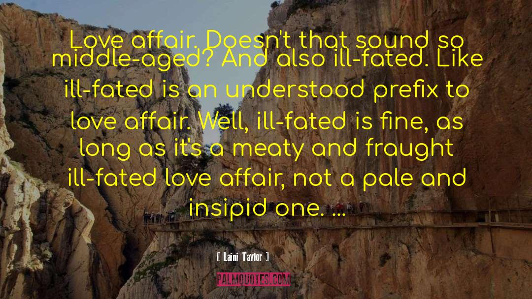 Fated Love quotes by Laini Taylor