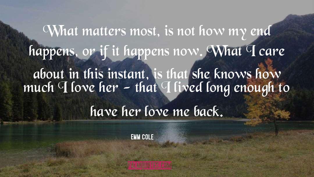 Fated Mates Series quotes by Emm Cole