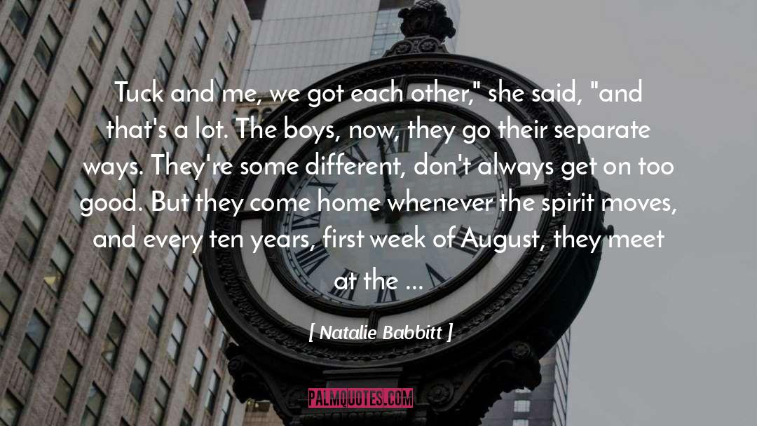 Fated To Meet You quotes by Natalie Babbitt