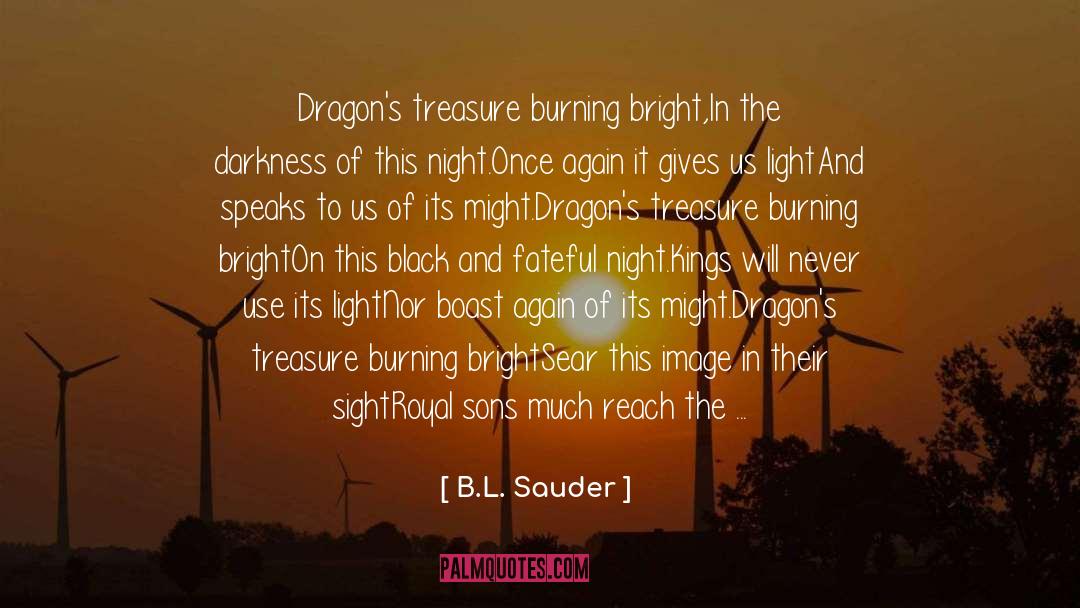 Fateful quotes by B.L. Sauder