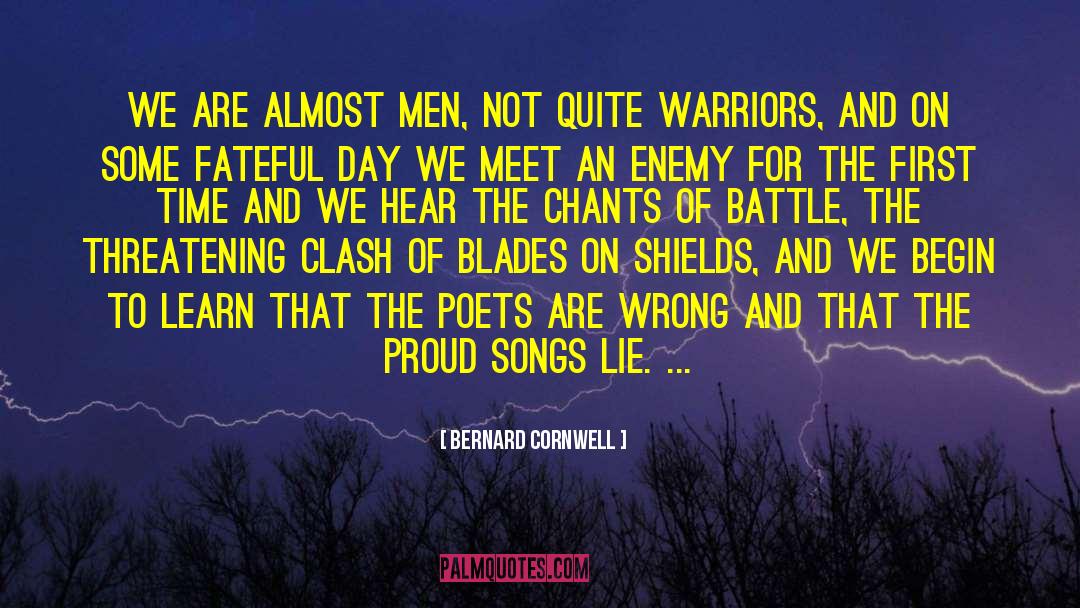 Fateful quotes by Bernard Cornwell