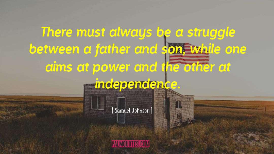 Father And Son quotes by Samuel Johnson