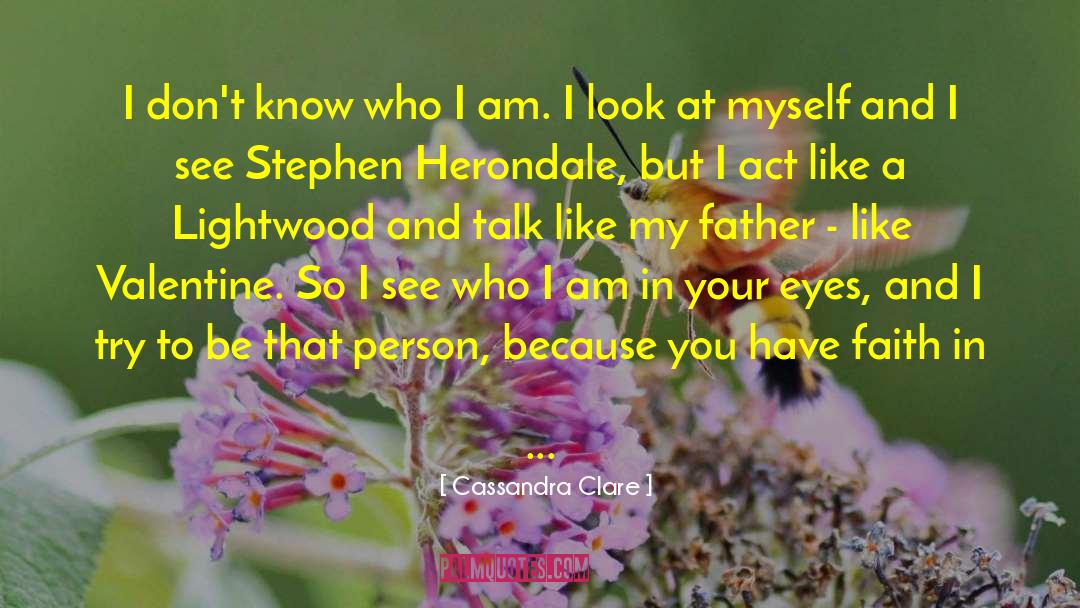 Father Children quotes by Cassandra Clare