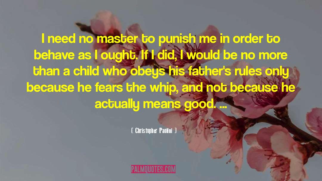 Father Children quotes by Christopher Paolini