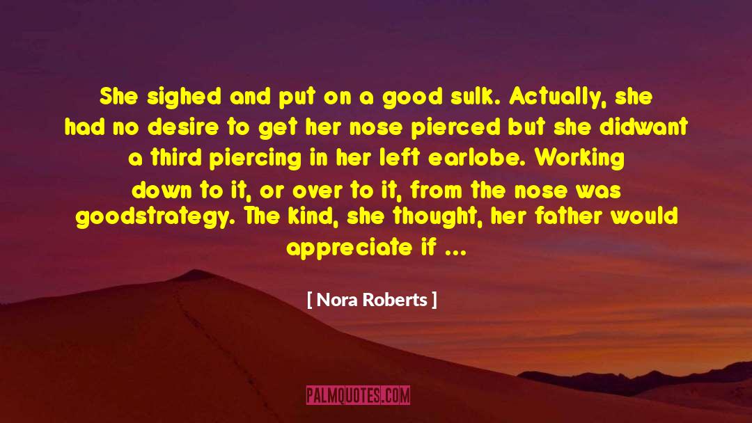 Father Daughter quotes by Nora Roberts