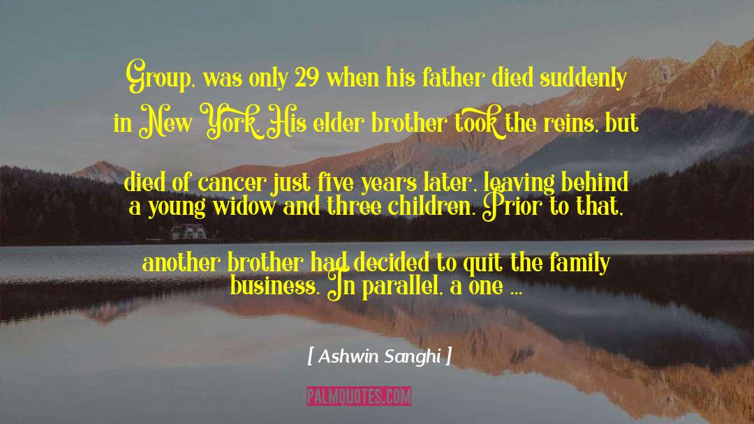 Father Died quotes by Ashwin Sanghi