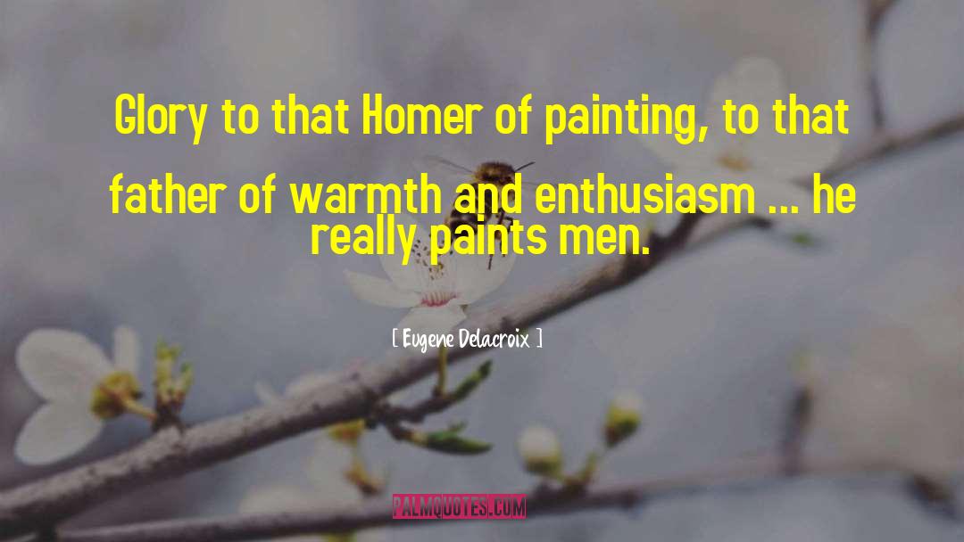 Father Hobbe quotes by Eugene Delacroix