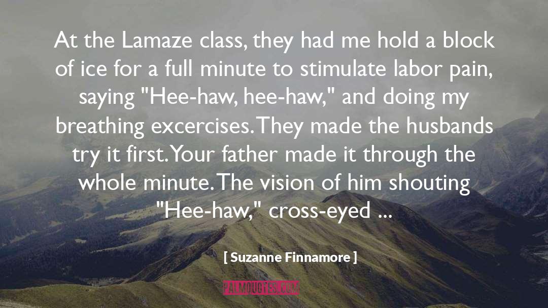 Father Hold Son Hand quotes by Suzanne Finnamore