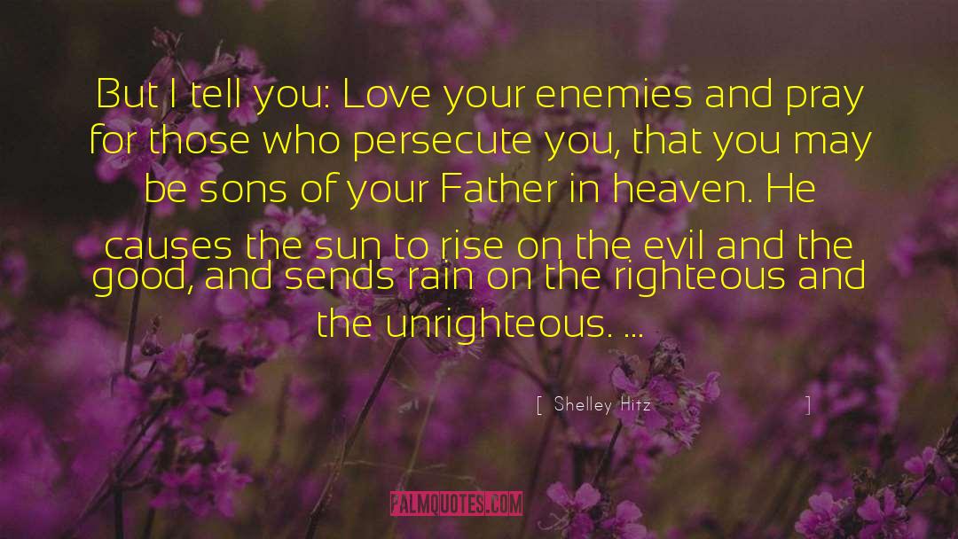 Father In Heaven quotes by Shelley Hitz