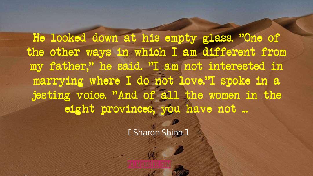 Father Peregrine quotes by Sharon Shinn