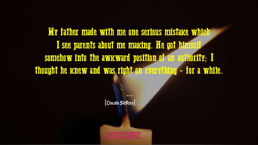 Father Peregrine quotes by Lincoln Steffens