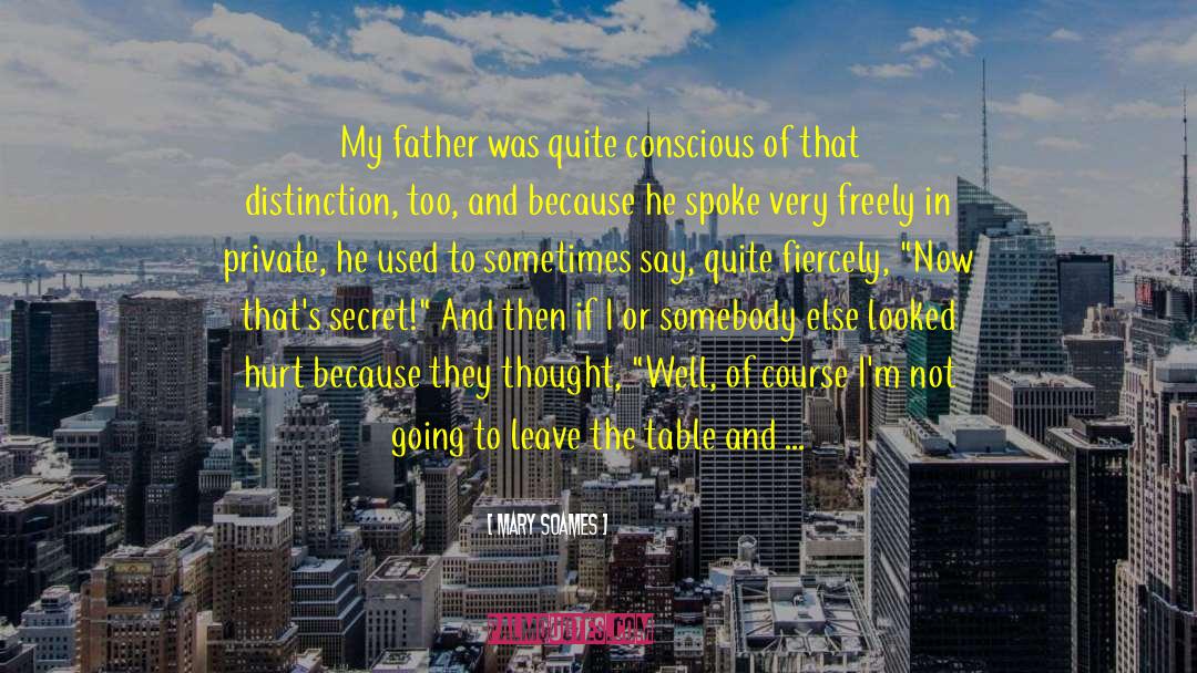 Father Saab quotes by Mary Soames