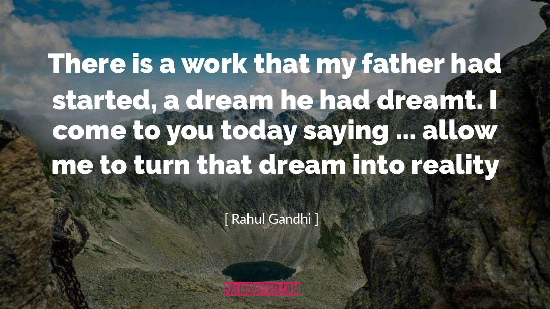 Father Sky quotes by Rahul Gandhi