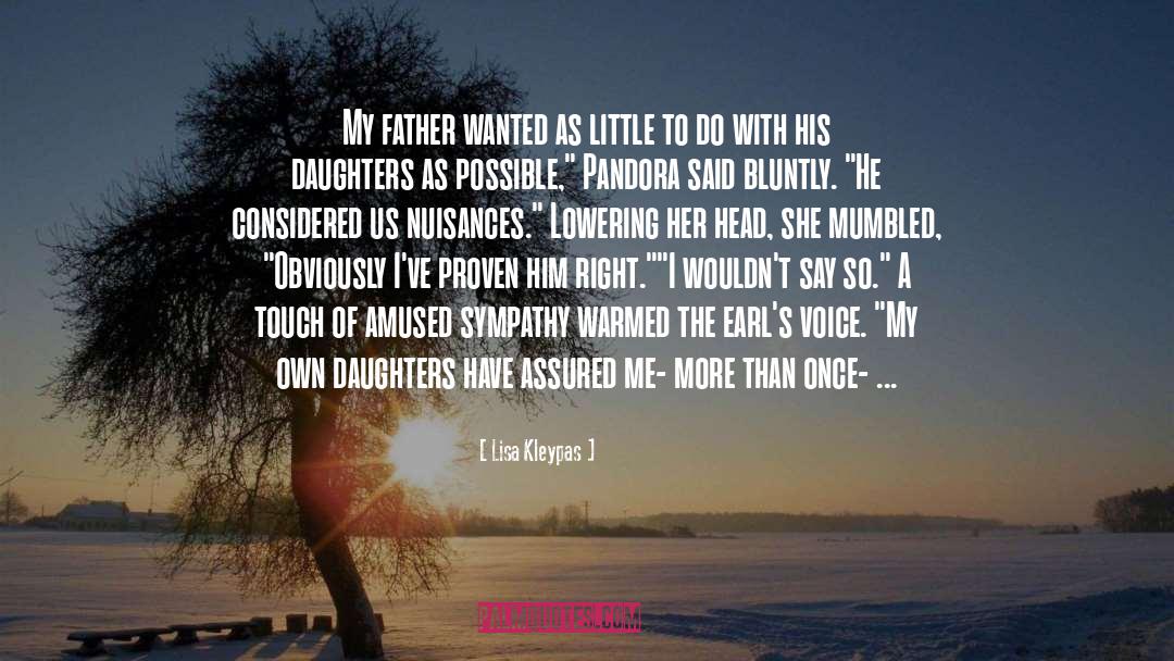 Father Sky quotes by Lisa Kleypas