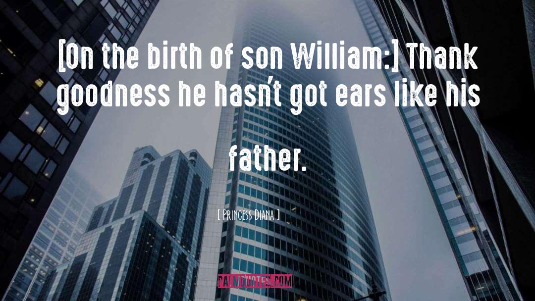 Father Son quotes by Princess Diana