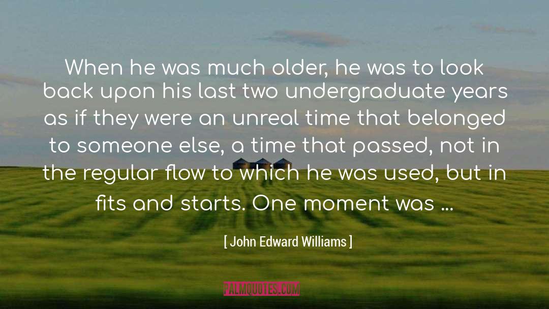 Father Time quotes by John Edward Williams