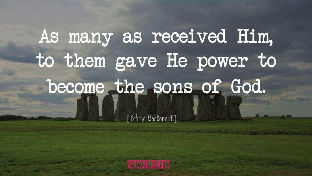 Father To Son quotes by George MacDonald