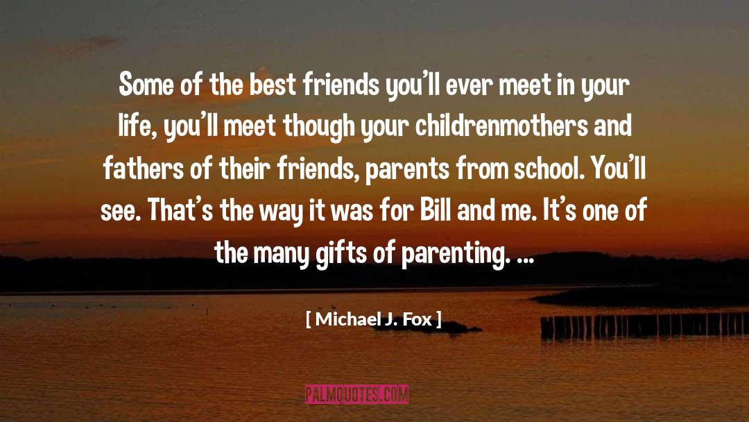 Fatherhood Parenting quotes by Michael J. Fox
