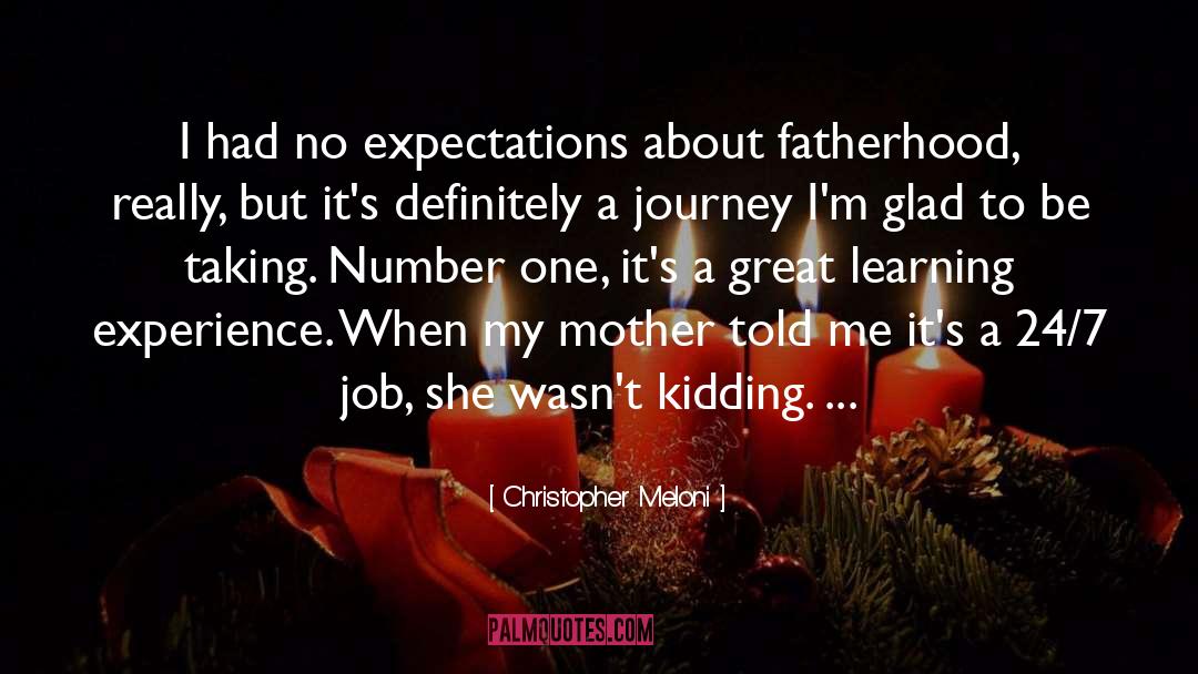 Fatherhood quotes by Christopher Meloni