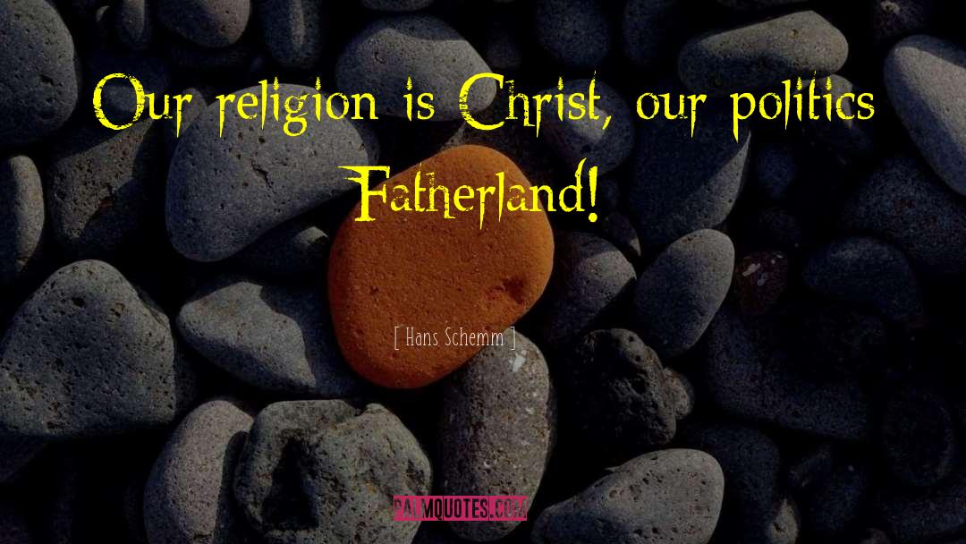 Fatherland quotes by Hans Schemm