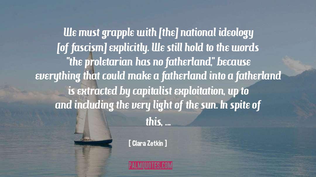 Fatherland quotes by Clara Zetkin