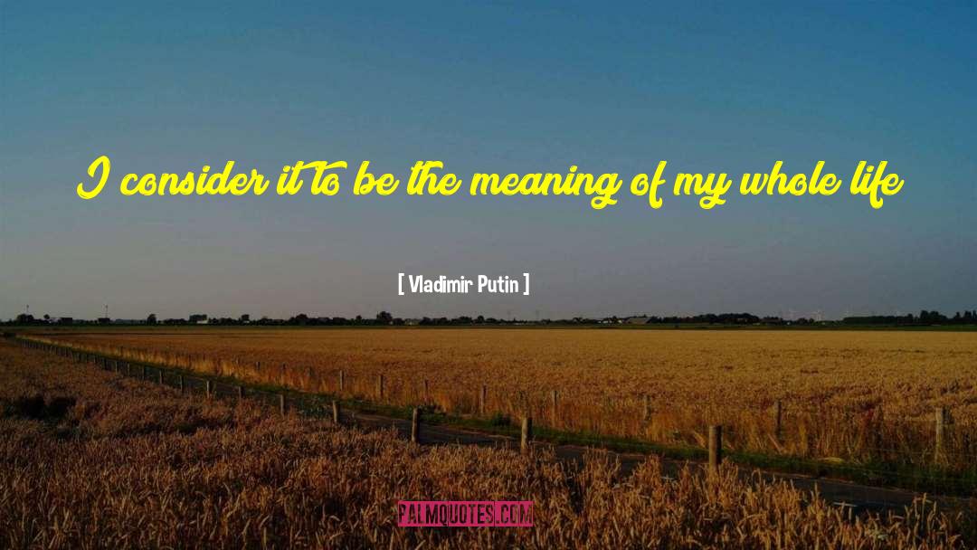 Fatherland quotes by Vladimir Putin