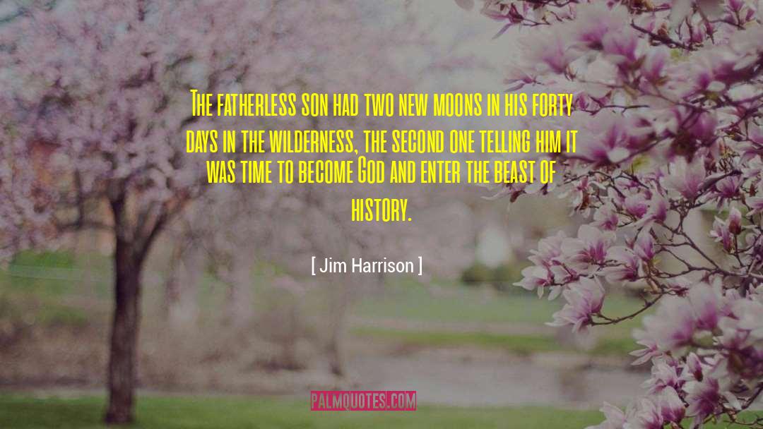 Fatherless quotes by Jim Harrison