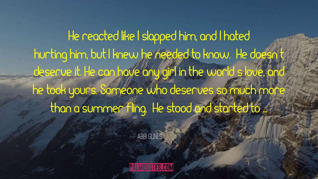 Fatherly Love quotes by Abbi Glines