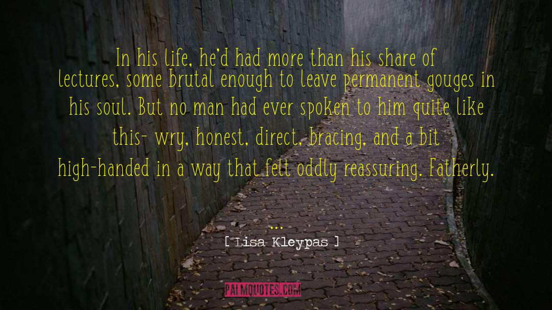 Fatherly quotes by Lisa Kleypas