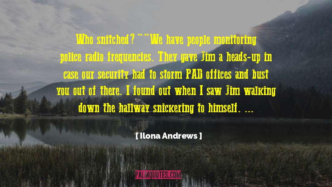 Fathers Walking Out quotes by Ilona Andrews