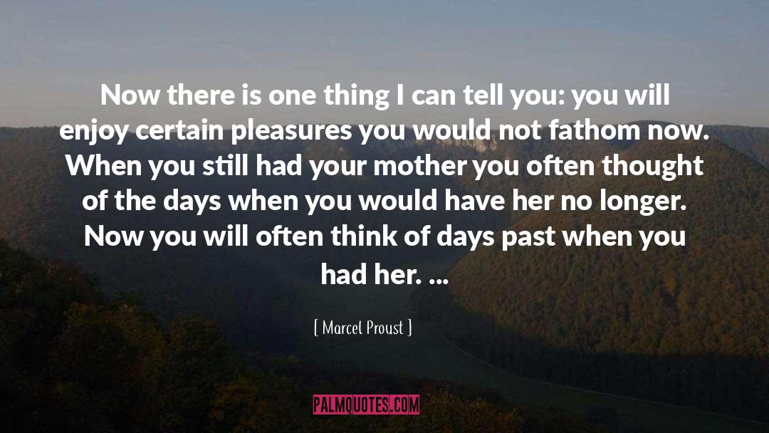 Fathom quotes by Marcel Proust