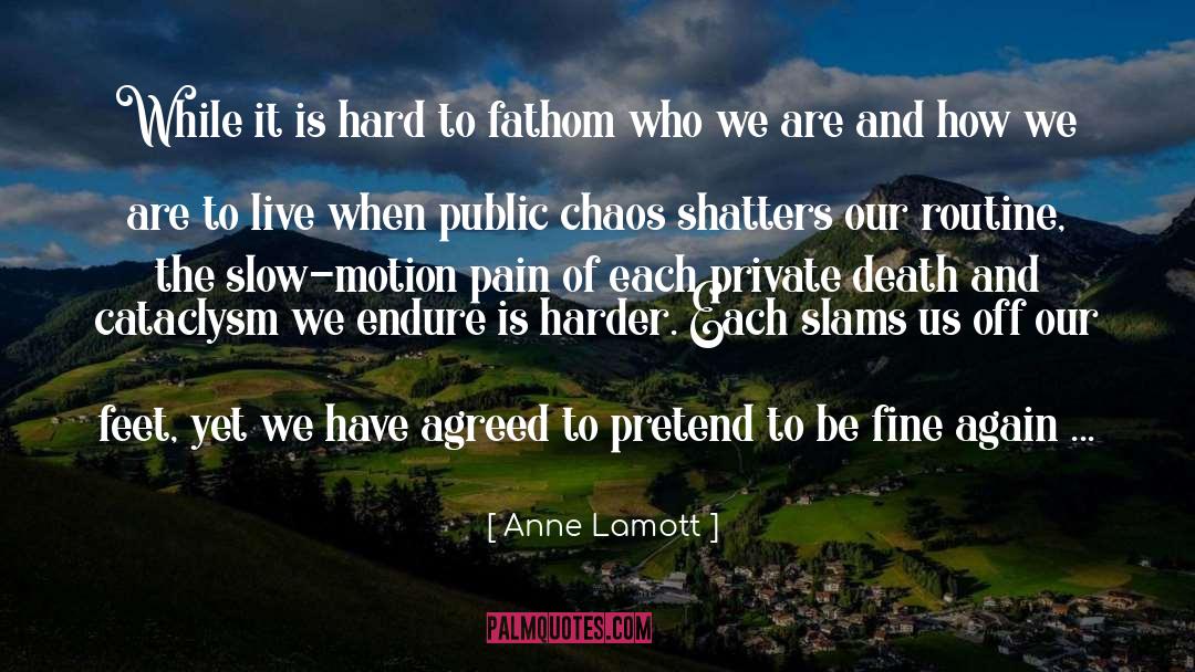 Fathom quotes by Anne Lamott