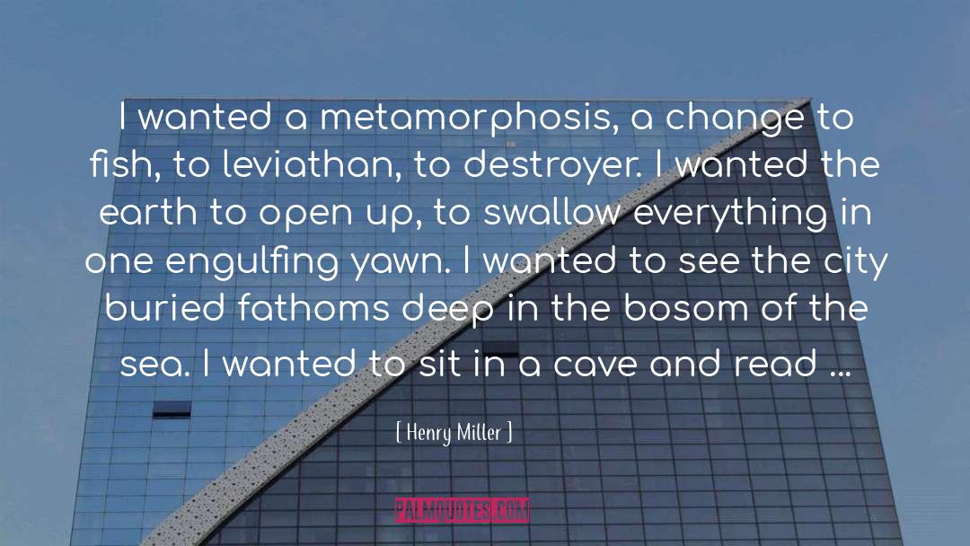 Fathoms quotes by Henry Miller