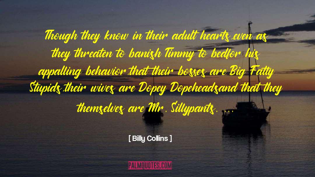 Fatty quotes by Billy Collins