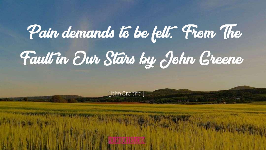 Fault In Our Stars quotes by John Greene