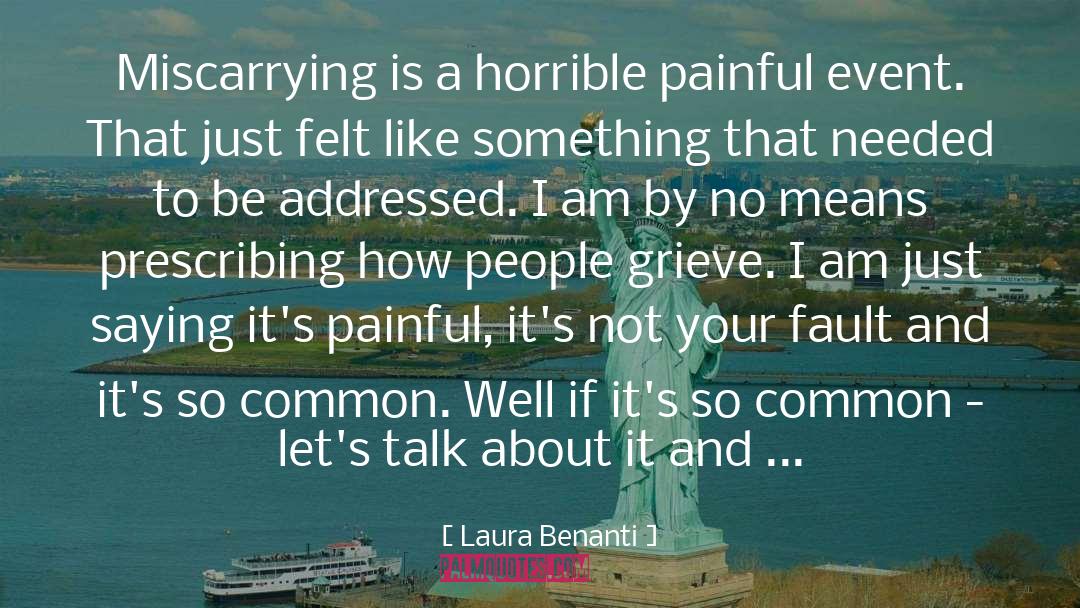 Fault quotes by Laura Benanti