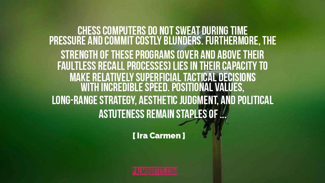 Faultless quotes by Ira Carmen