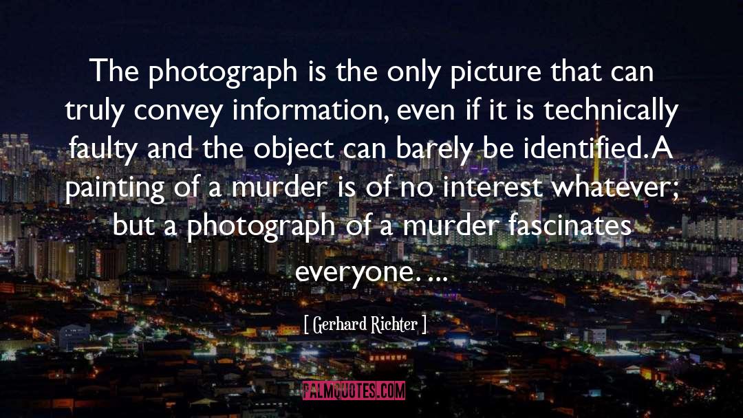 Faulty quotes by Gerhard Richter