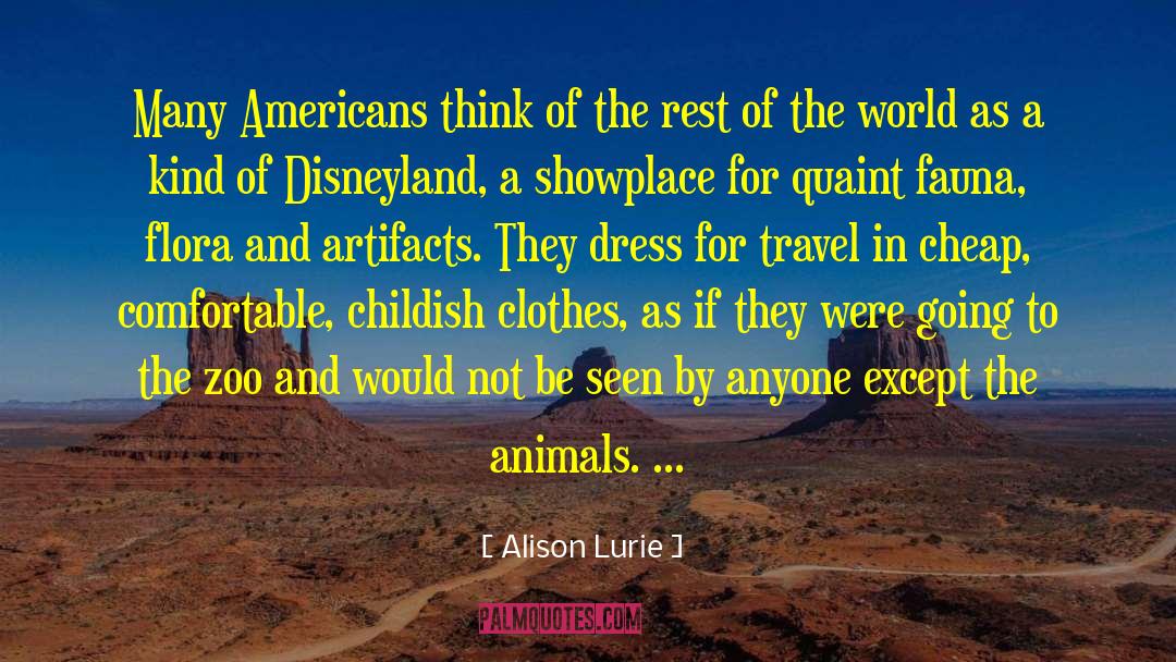 Fauna quotes by Alison Lurie