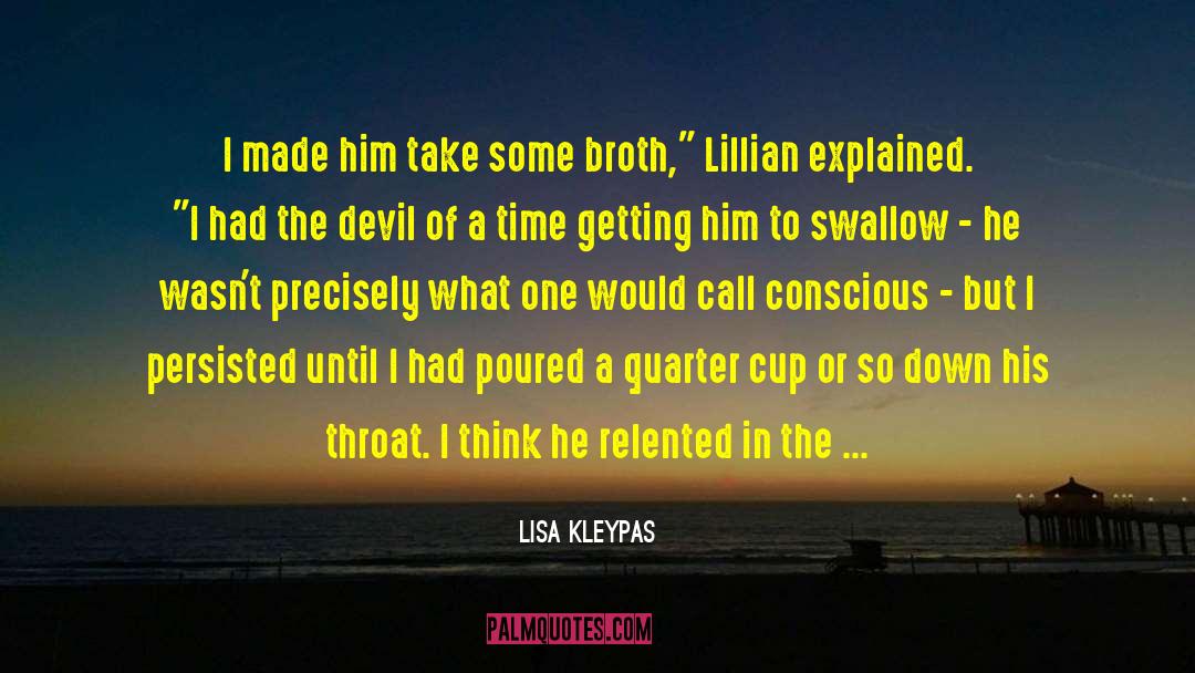 Faust Devil quotes by Lisa Kleypas