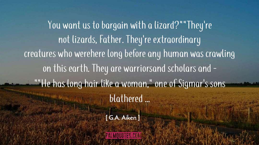 Faustian Bargain quotes by G.A. Aiken