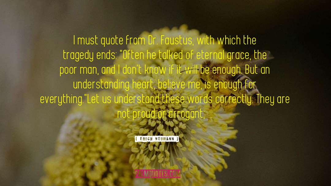Faustus quotes by Erich Neumann