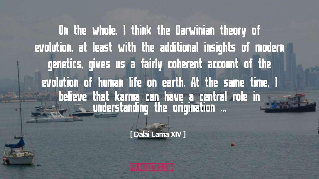 Faux Evolution quotes by Dalai Lama XIV