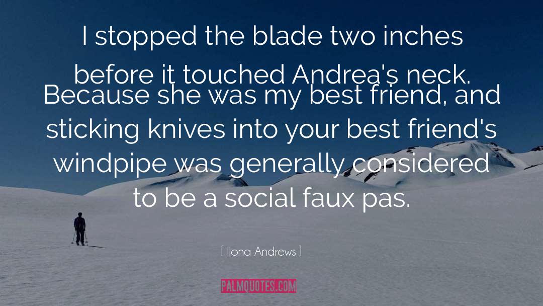 Faux quotes by Ilona Andrews