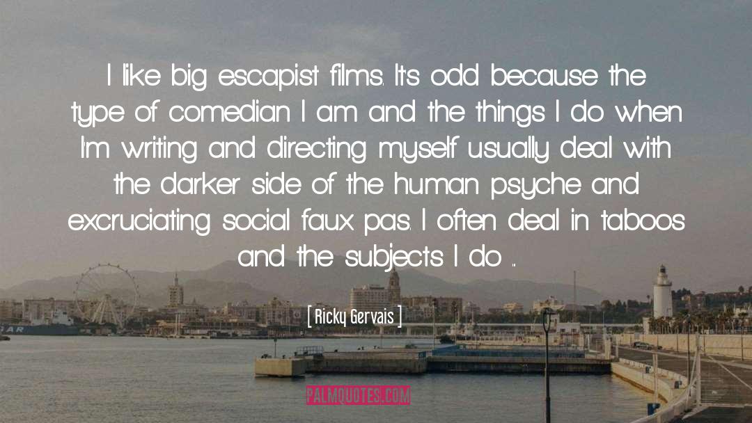 Faux quotes by Ricky Gervais
