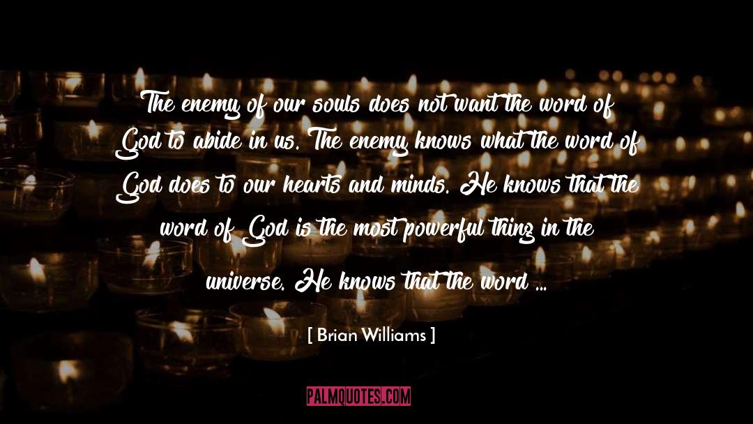 Favor Of God quotes by Brian Williams