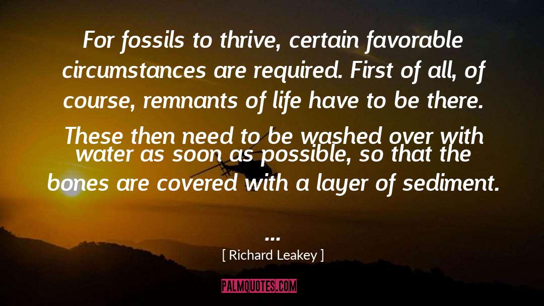 Favorable quotes by Richard Leakey