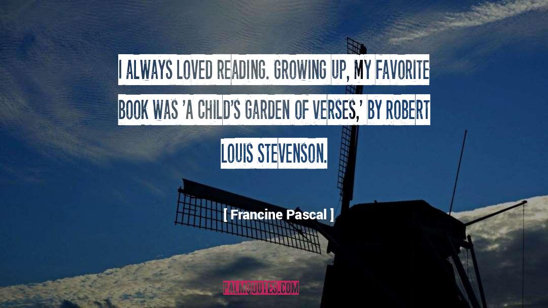 Favorite Book quotes by Francine Pascal