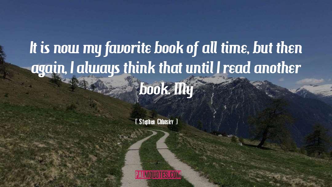 Favorite Book quotes by Stephen Chbosky